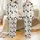 Cat Lovers' Whimsical Hand-Drawn Black Doodle Cats Soft Cream Seamless Pattern, Stars, Fishbones, Yarn, Meow Purr Satin Pajamas Set - 1