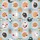 Cat Lovers' Whimsical Illustrative Cat Pattern, Powder Blue, Ginger Tabby Mixed Cats, Pastel Pink Teal Accents Satin Pajamas Set - 4