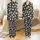 Cat Lovers' Charcoal Black Playful Sleepy Cartoon Cat Pattern Pale Off-White & Beige Kittens White 'cute cat' Text Satin Pajamas Set - 1