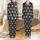 Kitten Lovers' Photorealistic White Ginger Kittens Blue Eyes Dark Denim Pockets Pattern Satin Pajamas Set - 1