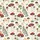 Cottagecore Nature Lover: Retro Red Mushroom & Fern Botanical Velveteen Plush Blanket Satin Pajamas Set - 4