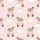 Cozy Bear Dreamers: Crocheted Pink Pajama Teddy & Cloud Pattern Pajamas Satin Pajamas Set - 4