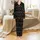 Funny Couples Matching Christmas Pajamas Ugly Sweater "I Come in Peace" Pixel Art PNG Satin Pajamas Set - 2