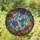 Nature Lovers' Jewel Tone Stained Glass Hummingbird Purple Bloom Garden Mosaic Stained Glass Suncatcher - 1