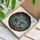 Nature Lovers' Jewel Tone Stained Glass Hummingbird Purple Bloom Garden Mosaic Stained Glass Suncatcher - 3