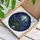 Fantasy Art Enthusiasts' Intricate Stained Glass Gothic Castle Lunar Cosmic Jewel Tone Mosaic Stained Glass Suncatcher - 3