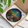 Christmas Art Enthusiasts Intricate Stained Glass Nativity Scene, Jewel Tone Tiffany Art, Radiant Star Mosaic Stained Glass Suncatcher - 3