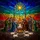 Christmas Art Enthusiasts Intricate Stained Glass Nativity Scene, Jewel Tone Tiffany Art, Radiant Star Mosaic Stained Glass Suncatcher - 5