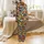 Cat Lovers' Intricate Realistic Cat Portraits with Emerald, Blue, Amber Eyes in Vibrant Knitted Wear Pattern Satin Pajamas Set - 3
