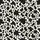 Contemporary Design Enthusiasts' Bold Black Organic Blob Abstract Pattern on Light Cream Satin Pajamas Set - 4