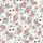 Cat Lovers' Whimsical Pink Crown Cartoon Cats, Soft Pink Rose Blossom, Sage Green, Pastel Blue Pattern Satin Pajamas Set - 4
