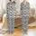 Cow Lovers' Whimsical White Black Brown Pink Cartoon Cow Spot & Friendly Face Pattern Satin Pajamas Set - 1