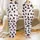 Cat Lovers' Whimsical Black Cat Pink Blob Polka Dot Seamless White Pattern Satin Pajamas Set - 1
