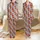 Sarcasm Enthusiasts' Illustrative Red Highland Bull Coffee Pink Cap All-Over Pattern Satin Pajamas Set - 1