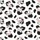 Cute Style Adorers' Whimsical Black Cow Spot Pattern Cute Cartoon Cow Faces Pink Brown Accents White Satin Pajamas Set - 4