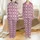 Pink Western Aesthetic's Cartoon Cow Print Cowboy Hat Boot Heart Repeat on Light Pink Hot Pink Satin Pajamas Set - 1