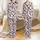 Whimsical Cartoon Cow Faces & Bubblegum Pink Spots Print Item Satin Pajamas Set - eczndcuucs