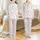 Women's Feminine Western Pink Teal Cowboy Boots Cacti Bull Skulls Desert Flowers Stars Pattern Satin Pajamas Set - 1