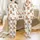 Baby Animal Lovers' Whimsical Tan Brown Sleeping Highland Cows Blue Plaid Cream Pattern Satin Pajamas Set - 1