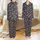 Highland Cow Lovers' Cute Baby Highland Cow Tartan Scarf Teal Blue Green Rose Repeating Pattern Satin Pajamas Set - 1