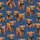 Highland Cow Lovers' Cute Baby Highland Cow Tartan Scarf Teal Blue Green Rose Repeating Pattern Satin Pajamas Set - 4