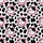 Moo! Script & Cartoon Cow Faces: Playful Black & Pink Spot Hand-Drawn Design Satin Pajamas Set - 4