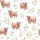 Whimsical Animal Lovers' Watercolor Highland Cow Wildflower Reddish-Brown Lavender Pattern Satin Pajamas Set - 4