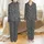 Minimalist Style Enthusiasts' High Contrast Flat Graphic Organic Irregular Black Blotches Pattern Satin Pajamas Set - 1