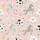 Kids' Playful Pink Farm Animal Pattern: Gray Horses, White Cows, Fluffy Sheep, Yellow Ducks Satin Pajamas Set - 4