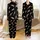 Kitten Lovers' Playful Brown Tabby Kittens Peeking Silver Zippers Black & Cream Contrast Graphic Satin Pajamas Set - 1