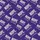 Women's Deep Purple "Nope. Not Today." Typographic Pattern Long Sleeve Pajama Set Satin Pajamas Set - 4