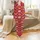 Women's Whimsical Folk Art Leopard, Sun & Heart Bubble Wrinkle Long Sleeve Pajama Set Satin Pajamas Set - 2