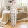 Highland Cow Mom Women's Whimsical Watercolor Cow & Rose Pattern Soft Poly-Spandex Pajamas Set Satin Pajamas Set - 3