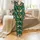 Christmas Cow Lovers Cotton Pajamas: Whimsical Highland, Holstein, Longhorn Holiday Pattern Satin Pajamas Set - 2