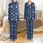 Family & Couples Matching Christmas Pajamas: Whimsical Navy Moon Star Spellbook Dream Design Set Satin Pajamas Set - 1