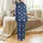 Family & Couples Matching Christmas Pajamas: Whimsical Navy Moon Star Spellbook Dream Design Set Satin Pajamas Set - 3