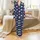 Family Matching Holiday Loungewear: Nebula Cloud-Flower Art, Teal Purple Hearts Sleep Set Satin Pajamas Set - 2