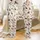 Unisex Holiday Farm Pajamas: Soft Cotton Cartoon Cow & Festive Lights Print Satin Pajamas Set - 1