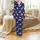 Unicorn Lover's Pastel Rainbow Winged Unicorn Night Sky Low Top Canvas Shoes Satin Pajamas Set - 2