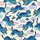 KPop Fan Whimsical Blue Feline & Pastel Cloud Satin Pajamas Set Satin Pajamas Set - 4