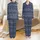 Family Matching Stylized Reindeer Long Sleeve Pajamas: Navy White Fair Isle Folk Art Print Satin Pajamas Set - 1