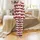 Family Matching Deep Red Whimsical Hippo Rhino Elephant Christmas Pajamas Set Satin Pajamas Set - 2