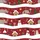 Family Matching Deep Red Whimsical Hippo Rhino Elephant Christmas Pajamas Set Satin Pajamas Set - 4