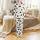 Celestial Cat Lovers' Whimsical Black Cats Gold Ochre Crescent Moons Star Floral Pattern Satin Pajamas Set - 2