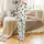 Cat Lovers' Whimsical Creamy Off-White Black Cartoon Cats Light Blue Stripes Hearts Playful Text Satin Pajamas Set - 2