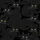 Cat Lovers' Photorealistic Black Cats All-Over Dynamic Pattern Playful Curious Poses Yellow Eyes Satin Pajamas Set - 4