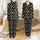 Cat Lovers' All-Over Print Cute Cartoon Cats Hand-Drawn Off-White Tan Black Playful Feline Pattern Satin Pajamas Set - 1