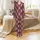 Cow Lover Cozy Wear: Pink Highland Cow Coffee Mug & Berry Pattern - Warm Cotton Blend Satin Pajamas Set - 2