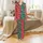 Personalized Couples Christmas Pajama Set: White Reindeer Snowflake Evergreen Red Motif Satin Pajamas Set - 2