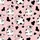 Cute Animal Lovers' Pastel Pink Whimsical Cartoon Cow Milk Bottle & Bold Black Spot Print Satin Pajamas Set - 4